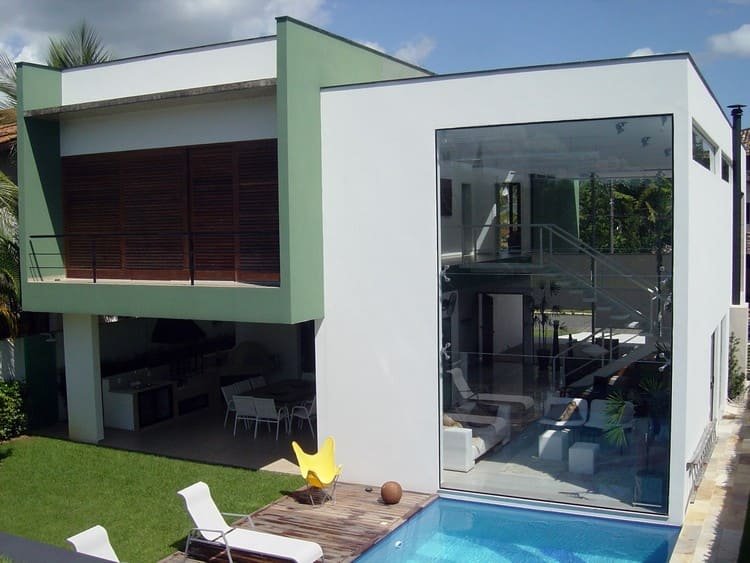 exterior de una casa